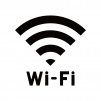 Wi-Fiマークのシルエット02