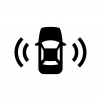 リア 後方の自動車のシルエット 無料のai Png白黒シルエットイラスト